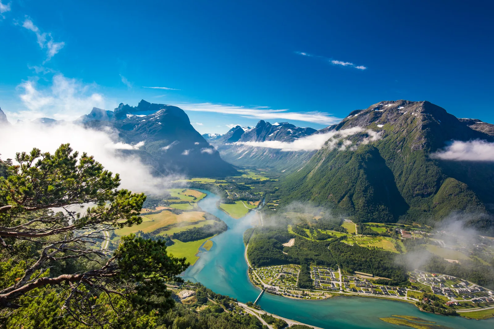 Norwegian mountain landscape